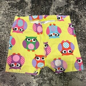 Hanna Andersson Colorful Owl Pajama Shorts